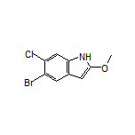 5-Bromo-6-chloro-2-methoxy-1H-indole