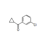 (3-Chlorophenyl)(cyclopropyl)methanone