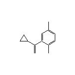 2-(1-Cyclopropylvinyl)-1,4-dimethylbenzene