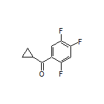 Cyclopropyl(2,4,5-trifluorophenyl)methanone