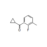Cyclopropyl(2-fluoro-3-methylphenyl)methanone