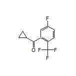 Cyclopropyl[5-fluoro-2-(trifluoromethyl)phenyl]methanone