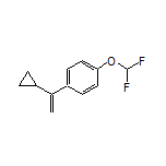 1-(1-Cyclopropylvinyl)-4-(difluoromethoxy)benzene