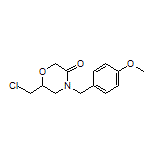 6-(Chloromethyl)-4-(4-methoxybenzyl)morpholin-3-one