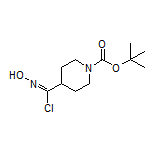 1-Boc-N-hydroxypiperidine-4-carbimidoyl Chloride