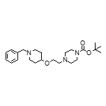 1-[2-[(1-Benzyl-4-piperidyl)oxy]ethyl]-4-Boc-piperazine