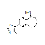 (S)-2-(4-Methyl-5-thiazolyl)-6,7,8,9-tetrahydro-5H-benzo[7]annulen-5-amine