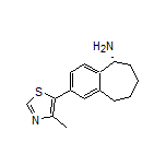 (R)-2-(4-Methyl-5-thiazolyl)-6,7,8,9-tetrahydro-5H-benzo[7]annulen-5-amine