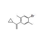 1-Bromo-4-(1-cyclopropylvinyl)-2,5-dimethylbenzene