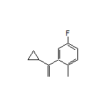 2-(1-Cyclopropylvinyl)-4-fluoro-1-methylbenzene