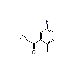 Cyclopropyl(5-fluoro-2-methylphenyl)methanone