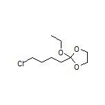 2-(4-Chlorobutyl)-2-ethoxy-1,3-dioxolane