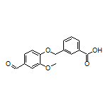 3-[(4-Formyl-2-methoxyphenoxy)methyl]benzoic Acid