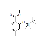 Methyl 2-[(tert-Butyldimethylsilyl)oxy]-4-methylbenzoate