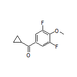Cyclopropyl(3,5-difluoro-4-methoxyphenyl)methanone