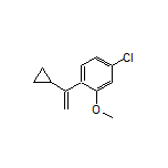 4-Chloro-1-(1-cyclopropylvinyl)-2-methoxybenzene