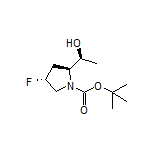 (S)-1-[(2S,4R)-1-Boc-4-fluoro-2-pyrrolidinyl]ethanol