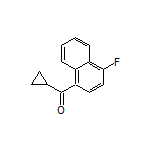 Cyclopropyl(4-fluoro-1-naphthyl)methanone