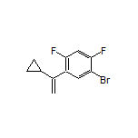 1-Bromo-5-(1-cyclopropylvinyl)-2,4-difluorobenzene