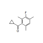 Cyclopropyl(3-fluoro-2,4,6-trimethylphenyl)methanone