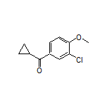 (3-Chloro-4-methoxyphenyl)(cyclopropyl)methanone