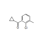 (2-Chloro-3-methylphenyl)(cyclopropyl)methanone