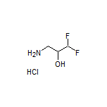 3-Amino-1,1-difluoro-2-propanol Hydrochloride