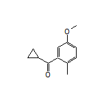 Cyclopropyl(5-methoxy-2-methylphenyl)methanone