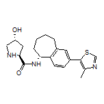 (2S,4R)-4-Hydroxy-N-[(R)-2-(4-methyl-5-thiazolyl)-6,7,8,9-tetrahydro-5H-benzo[7]annulen-5-yl]pyrrolidine-2-carboxamide