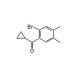 (2-Bromo-4,5-dimethylphenyl)(cyclopropyl)methanone