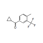 Cyclopropyl[4-methyl-3-(trifluoromethyl)phenyl]methanone