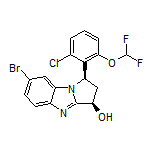 (1R,3R)-7-Bromo-1-[2-chloro-6-(difluoromethoxy)phenyl]-2,3-dihydro-1H-benzo[d]pyrrolo[1,2-a]imidazol-3-ol