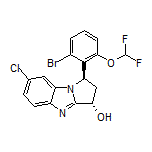(1R,3S)-1-[2-Bromo-6-(difluoromethoxy)phenyl]-7-chloro-2,3-dihydro-1H-benzo[d]pyrrolo[1,2-a]imidazol-3-ol