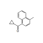 Cyclopropyl(4-methyl-1-naphthyl)methanone