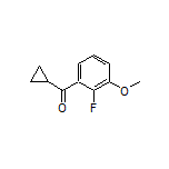 Cyclopropyl(2-fluoro-3-methoxyphenyl)methanone