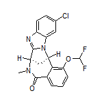 (7R,14R)-11-Chloro-1-(difluoromethoxy)-6-methyl-6,7-dihydro-7,14-methanobenzo[f]benzo[4,5]imidazo[1,2-a][1,4]diazocin-5(14H)-one