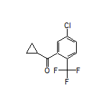 [5-Chloro-2-(trifluoromethyl)phenyl](cyclopropyl)methanone