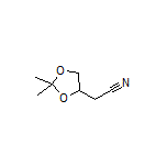 2-(2,2-Dimethyl-1,3-dioxolan-4-yl)acetonitrile