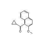 Cyclopropyl(2-methoxy-1-naphthyl)methanone
