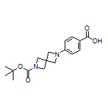 4-(6-Boc-2,6-diazaspiro[3.3]heptan-2-yl)benzoic Acid