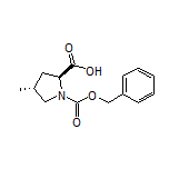 (2S,4R)-1-Cbz-4-methylpyrrolidine-2-carboxylic Acid