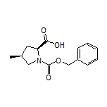 (2S,4S)-1-Cbz-4-methylpyrrolidine-2-carboxylic Acid