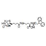 (R)-2-(Fmoc-amino)-6-[5-[(3aS,4S,6aR)-2-oxohexahydro-1H-thieno[3,4-d]imidazol-4-yl]pentanamido]hexanoic Acid