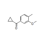 Cyclopropyl(3-methoxy-4-methylphenyl)methanone