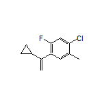 1-Chloro-4-(1-cyclopropylvinyl)-5-fluoro-2-methylbenzene