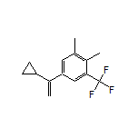 5-(1-Cyclopropylvinyl)-1,2-dimethyl-3-(trifluoromethyl)benzene