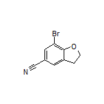 7-Bromo-2,3-dihydrobenzofuran-5-carbonitrile