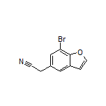 2-(7-Bromobenzofuran-5-yl)acetonitrile