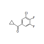 (3-Chloro-4,5-difluorophenyl)(cyclopropyl)methanone