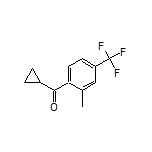 Cyclopropyl[2-methyl-4-(trifluoromethyl)phenyl]methanone